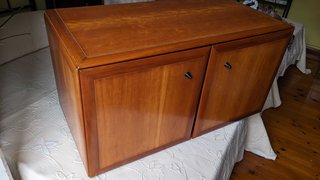 Armario archivador de madera