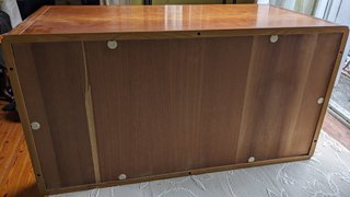 Armario archivador de madera
