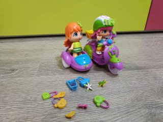 Pinypon Moto con Carrito y Accesorios