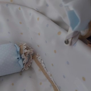 Moisés para muñecos con capota