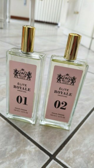 Coppia profumi Elite Royale 01 e 02