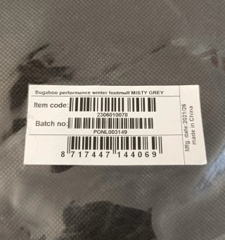 Bugaboo Saco Silla Invierno Alto Rendimiento