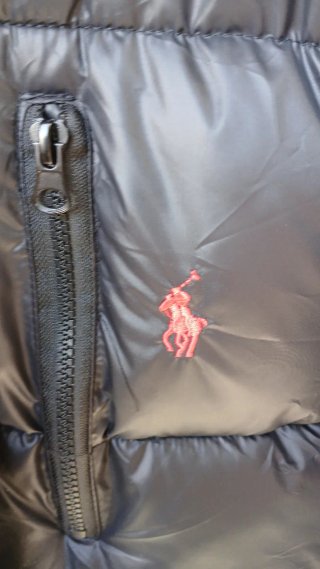Piumino Ralph Lauren nero taglia XS
