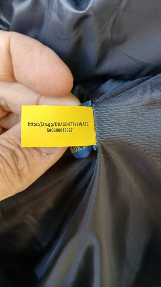 Piumino Ralph Lauren nero taglia XS
