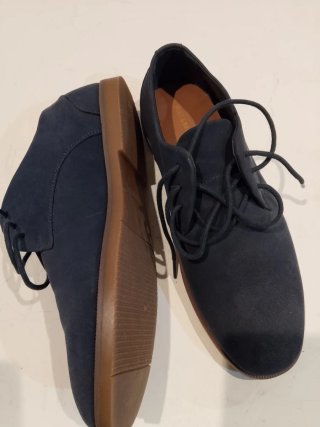 Zapatos Pull&Bear ante azul