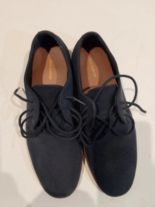 Zapatos Pull&Bear ante azul