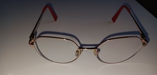 Monturas de gafas - Negro y Rojo