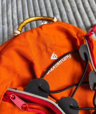 Mochila Boomerang Naranja y Roja