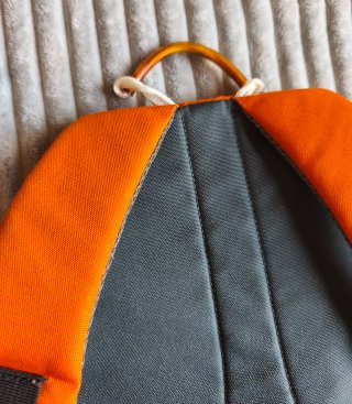 Mochila Boomerang Naranja y Roja