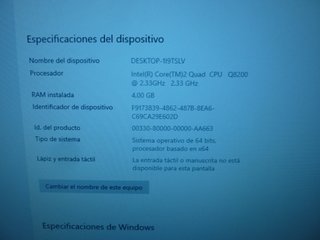 Ordenador completo con SSD Windows 11 Pro