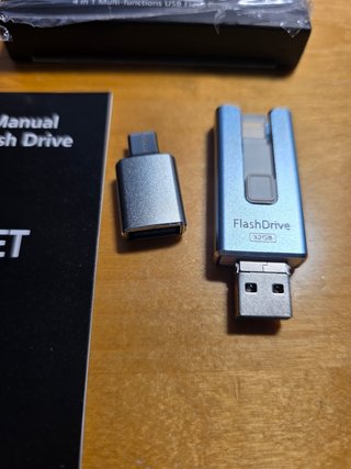 Pendrive 32GB MFi USB 3.0 3 en 1
