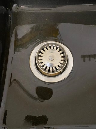 Fregadero Negro Granito con Grifo