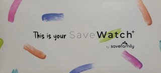 Reloj SaveWatch Negro