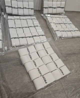 100 Overgrips Wilson Blancos Lisos