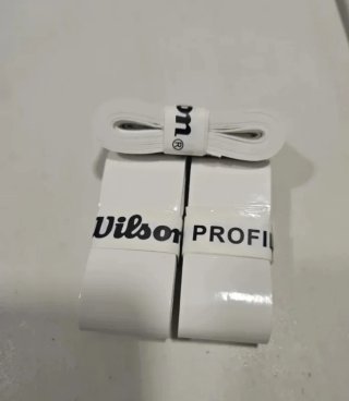 100 Overgrips Wilson Blancos Lisos