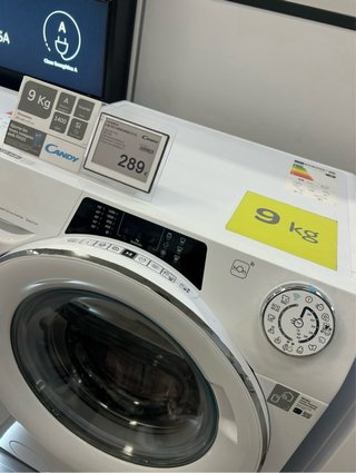 Lavadora Candy 9kg 1400rpm Clase A