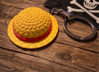 Portachiavi cappello luffy onepiece