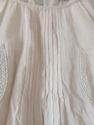 Camisa Sfera bordada beige