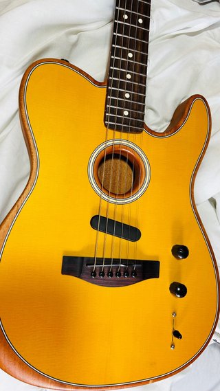 Impresionante Guitarra Fender Acoustasonic Player