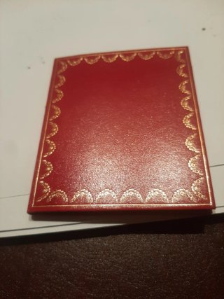 Certificado Garantía Cartier Tank Française