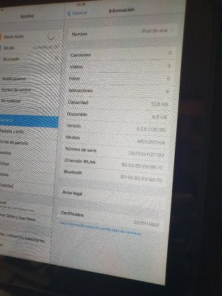 iPad Apple Negro