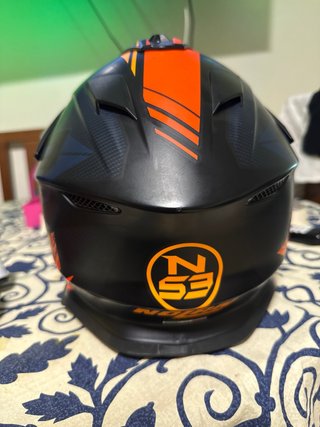 Casco Nolan N53 Talla S Naranja/Negro