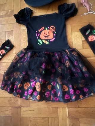 Disfraz de bruja. Talla 5-6