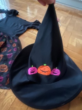 Disfraz de bruja. Talla 5-6
