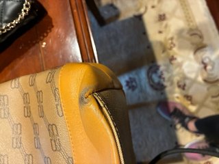 Borsa Balenciaga cammello e tessuto