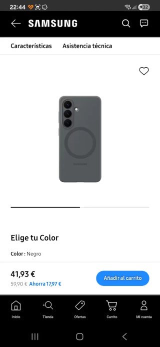 Samsung S26+ rosa color exclusivo. Nuevo sin usar