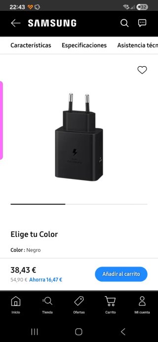 Samsung S26+ rosa color exclusivo. Nuevo sin usar