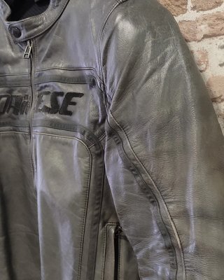 Chaqueta moto Dainese Tourage Piel Talla 50