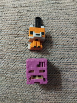 Figuras Minecraft Kinder Joy