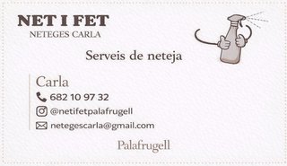15€ Servicio de limpieza