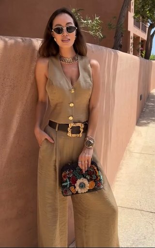 Conjunto pantalón y chaleco
