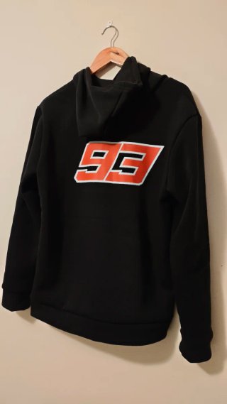Sudadera Marc Marquez 93 Moto GP Negra