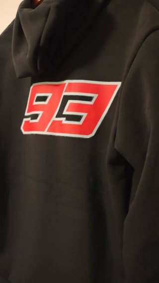 Sudadera Marc Marquez 93 Moto GP Negra
