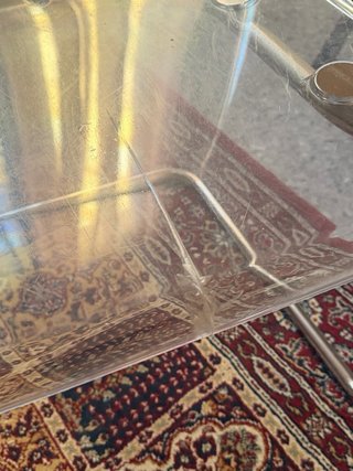 Sedia Tobias Ikea Trasparente