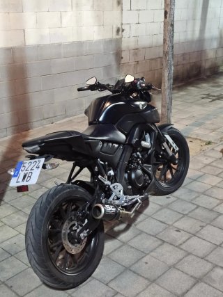 Yamaha MT-125 2022 ScProject - 21k km ITV 2028/02