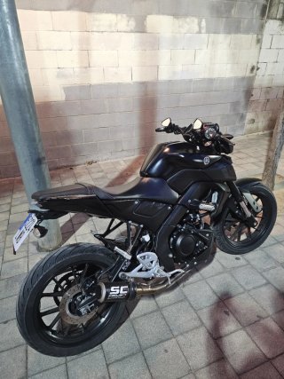 Yamaha MT-125 2022 ScProject - 21k km ITV 2028/02