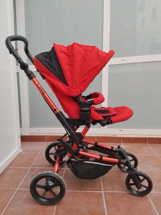Cochecito Bebé Jane Rojo