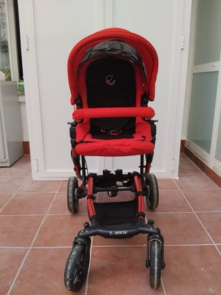 Cochecito Bebé Jane Rojo
