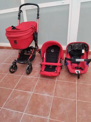 Cochecito Bebé Jane Rojo