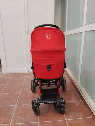 Cochecito Bebé Jane Rojo