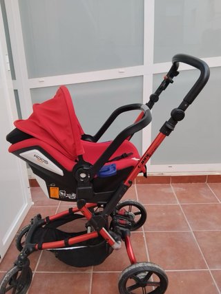 Cochecito Bebé Jane Rojo