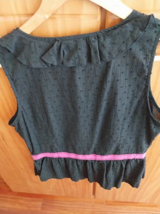 Blusa Rosalita McGee Negra Talla M