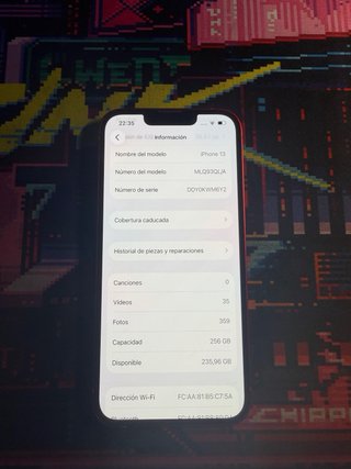 iPhone 13 256GB Rojo