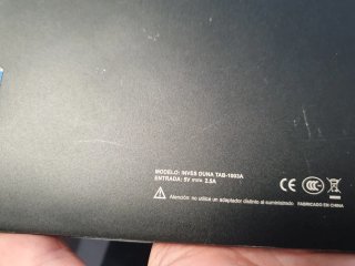 Tablet Táctil Inateck Negra/Gris