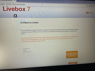 Router Livebox 7 tecnología wifi 7 Orange /Jazztel