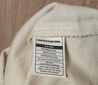 Bolso Tote Skechers Lona Rayas